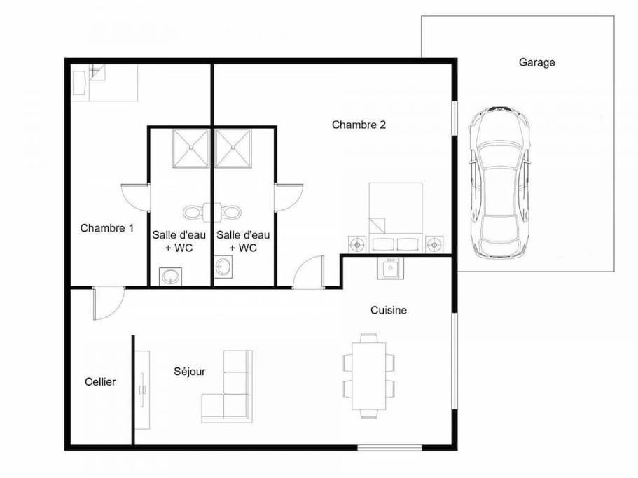 Chalet Avenir Saint-Jean-dʼAulps Exterior foto